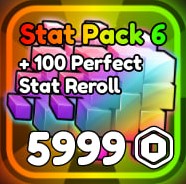 Stat Pack 6 (+100 Perfect Stat Reroll)