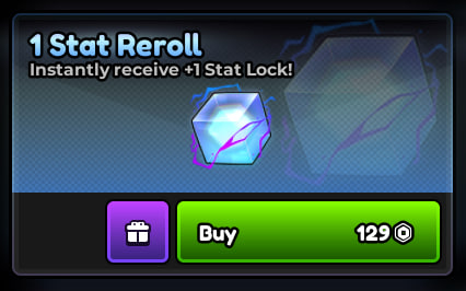 1 Stat Reroll