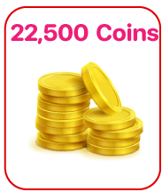 22,500 Coins